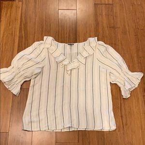 Ann Taylor ruffle blouse